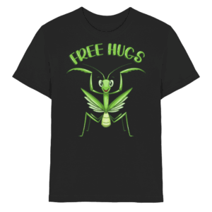 front-kids-premium-shirt-black-532-69cb-1000x-1.png 'Free Hugs' - Gottesanbeterin - Kids Premium Shirt