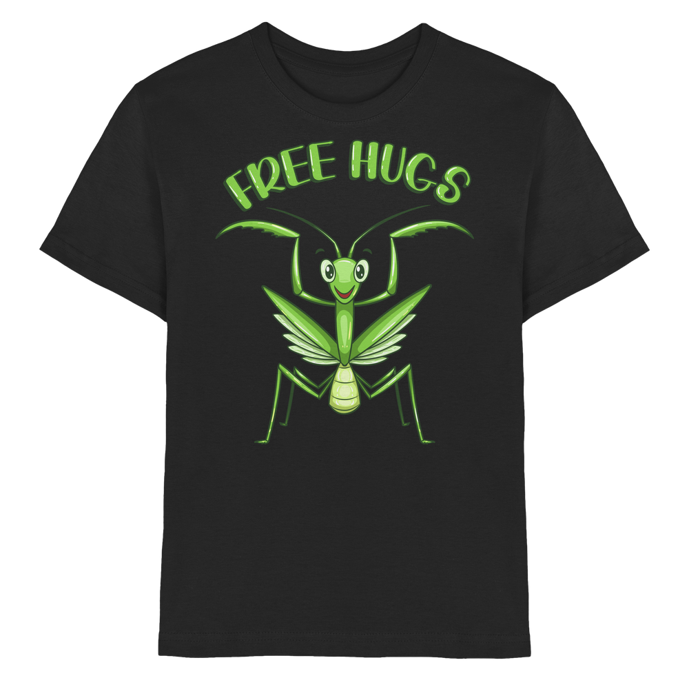 ‚Free Hugs‘ – Gottesanbeterin – Kids Premium Shirt