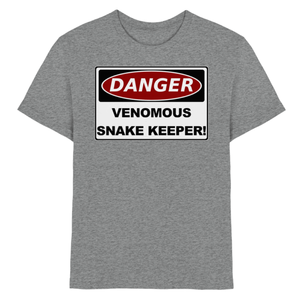 Warnschild: Danger! Venomous Snake Keeper! - Kids Premium Shirt