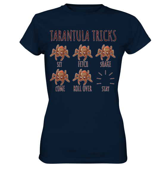 Tarantula Tricks - Sitz, Platz, bleib! - Ladies Premium Shirt – Bild 10