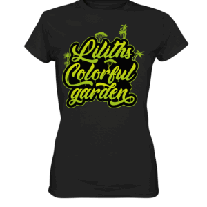 front-ladies-premium-shirt-272727-558x-4.png Liliths Colorful Garden Graffiti Logo - Ladies Premium Shirt