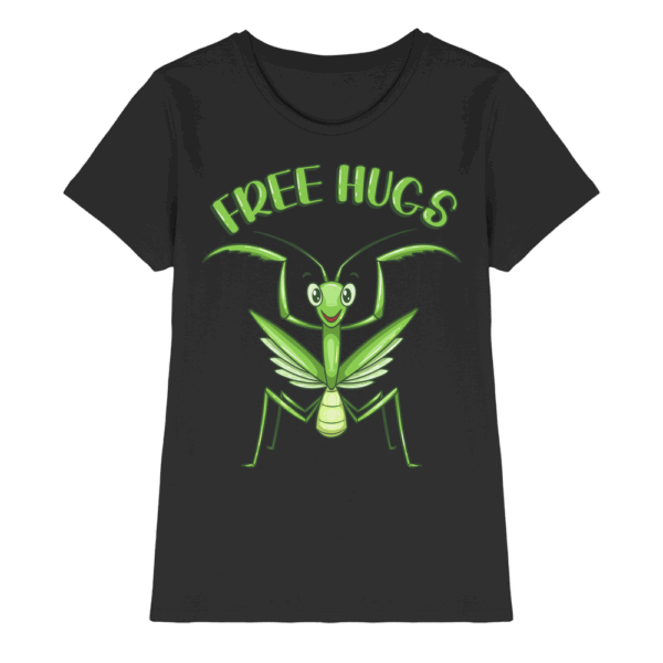 'Free Hugs' - Gottesanbeterin - Ladies Premium Shirt