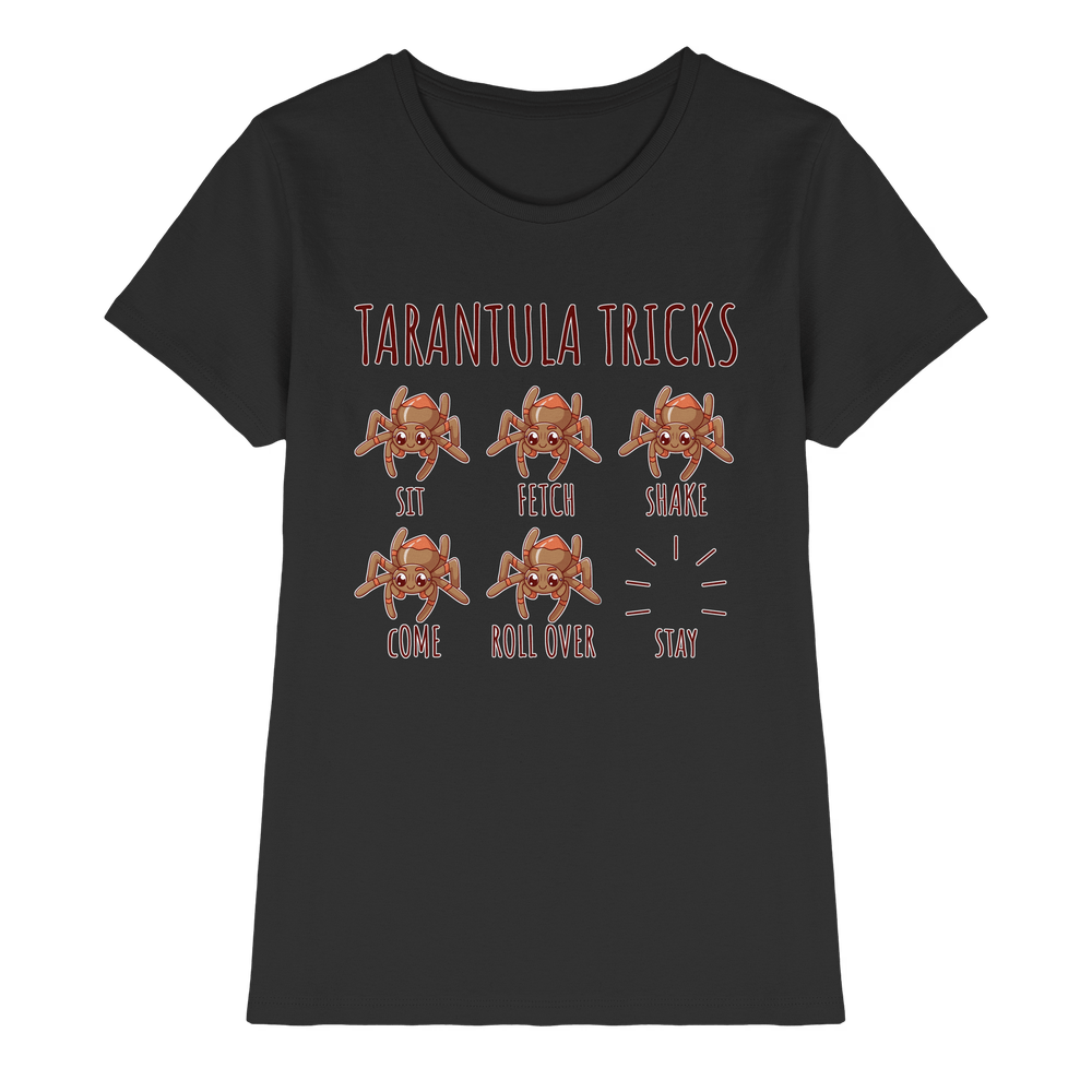 Tarantula Tricks - Sitz, Platz, bleib! - Ladies Premium Shirt – Bild 2