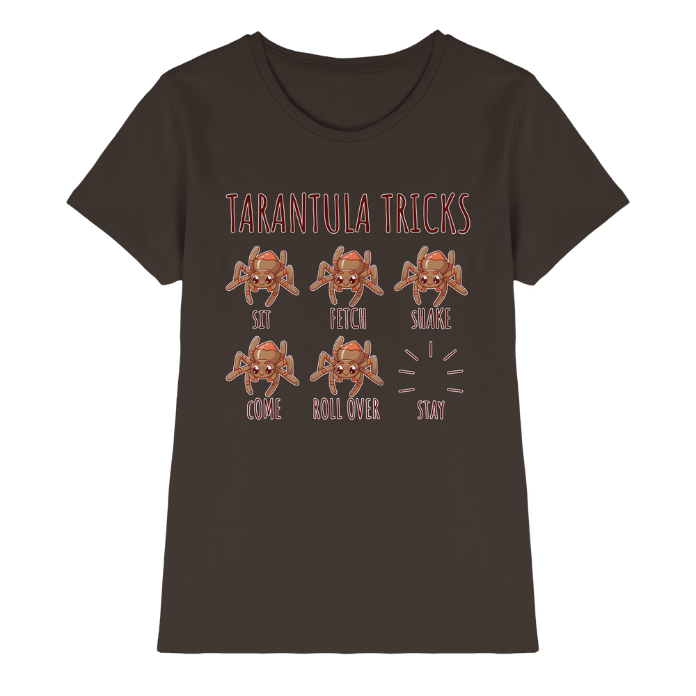 Tarantula Tricks - Sitz, Platz, bleib! - Ladies Premium Shirt – Bild 4