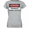 Warnschild: Danger! Venomous Snake Keeper! - Ladies Premium Shirt