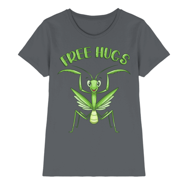 'Free Hugs' - Gottesanbeterin - Ladies Premium Shirt