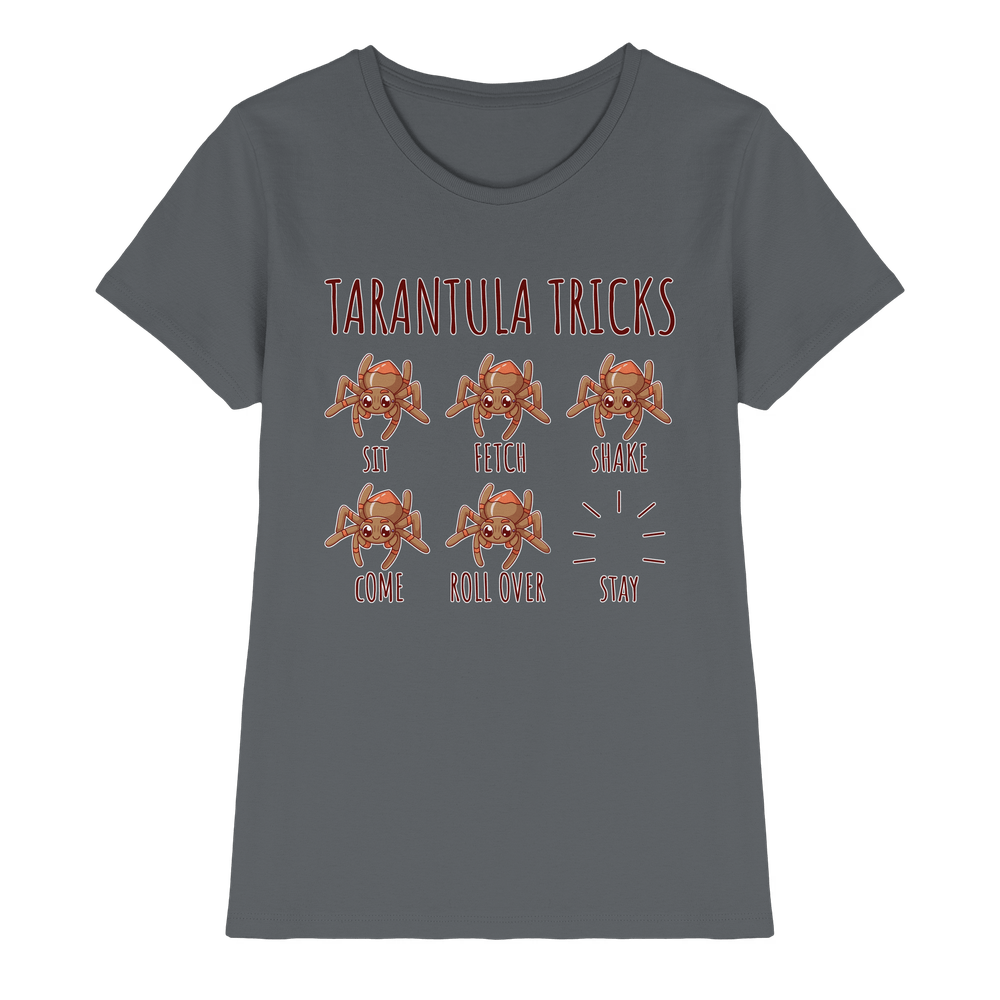 Tarantula Tricks - Sitz, Platz, bleib! - Ladies Premium Shirt – Bild 5