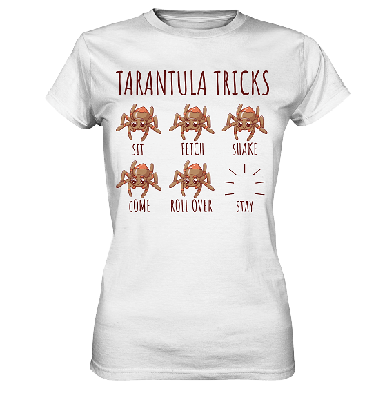 Tarantula Tricks - Sitz, Platz, bleib! - Ladies Premium Shirt – Bild 19