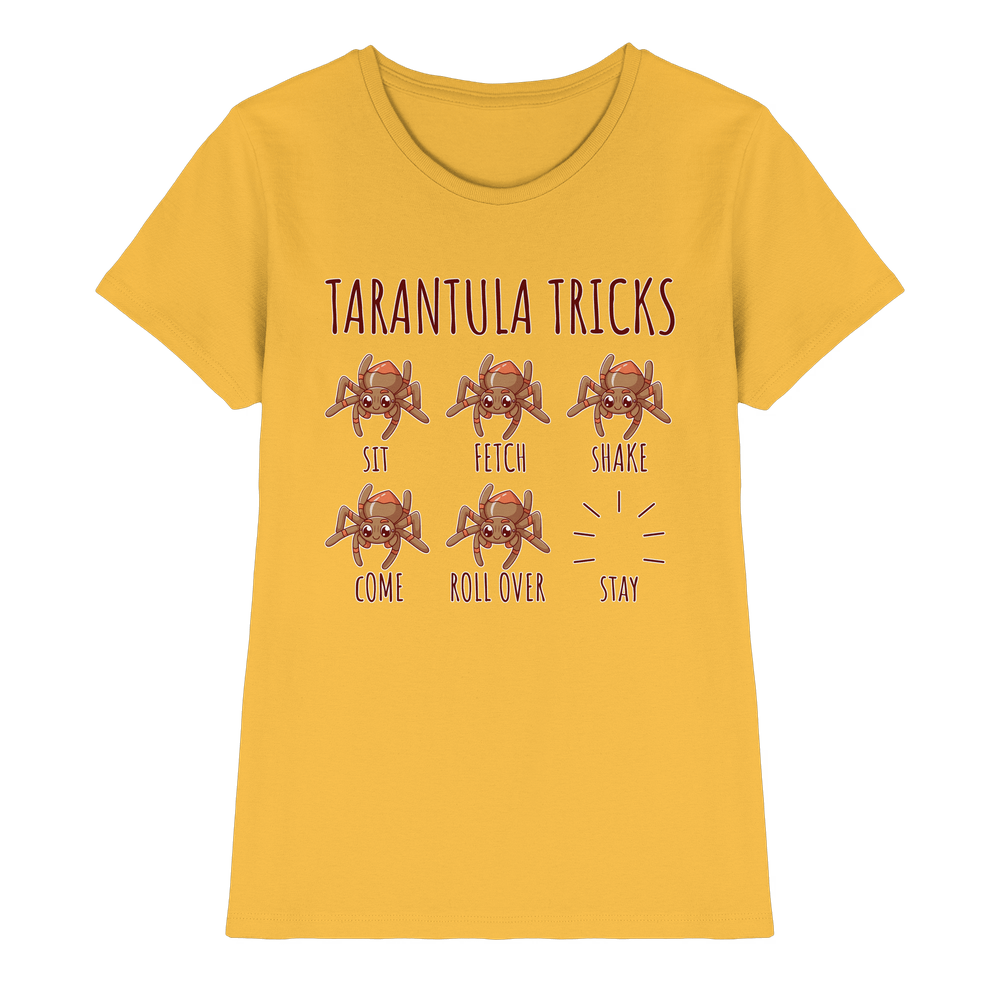 Tarantula Tricks - Sitz, Platz, bleib! - Ladies Premium Shirt – Bild 8