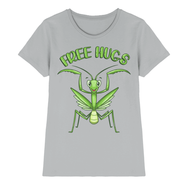 'Free Hugs' - Gottesanbeterin - Ladies Premium Shirt