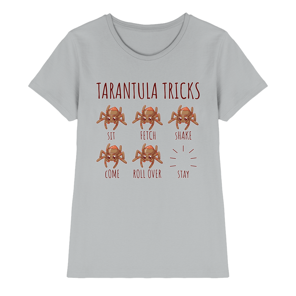 Tarantula Tricks - Sitz, Platz, bleib! - Ladies Premium Shirt – Bild 13