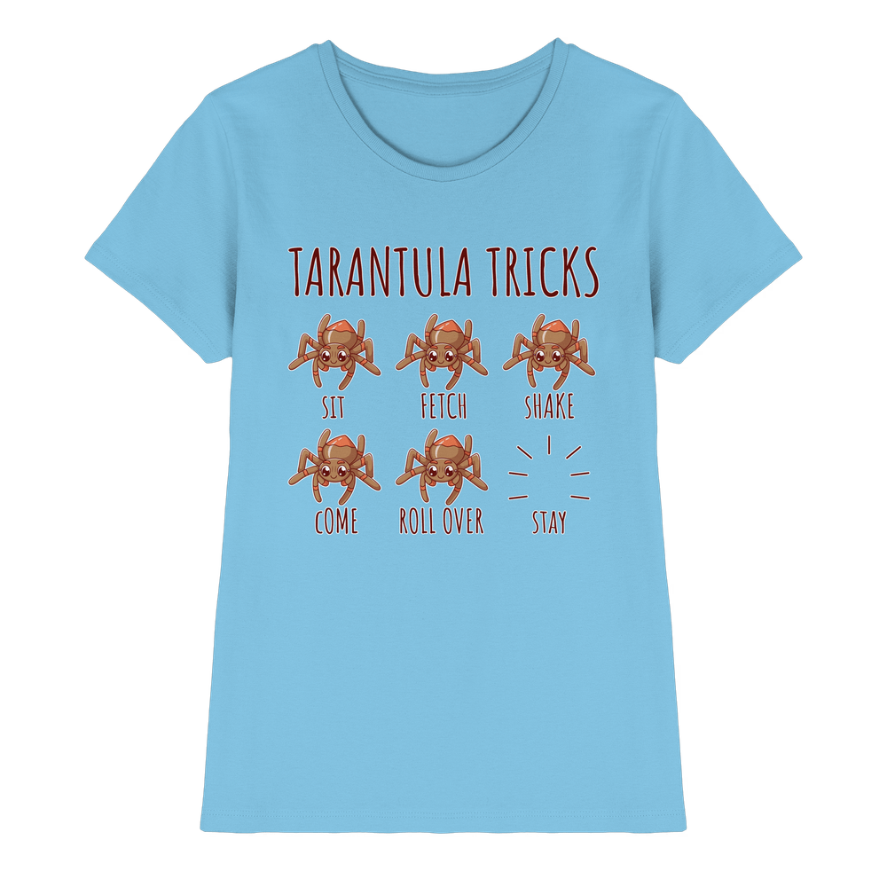 Tarantula Tricks - Sitz, Platz, bleib! - Ladies Premium Shirt – Bild 14