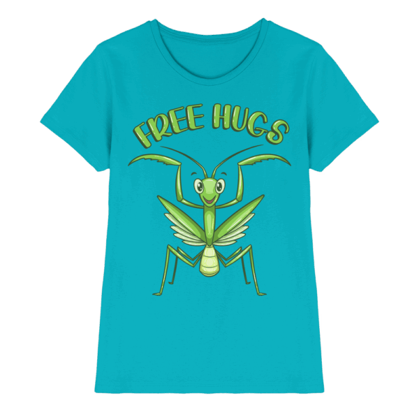 'Free Hugs' - Gottesanbeterin - Ladies Premium Shirt