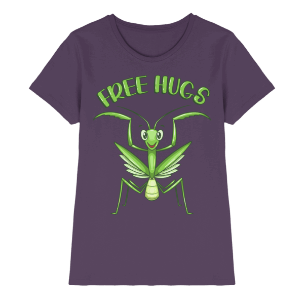 'Free Hugs' - Gottesanbeterin - Ladies Premium Shirt