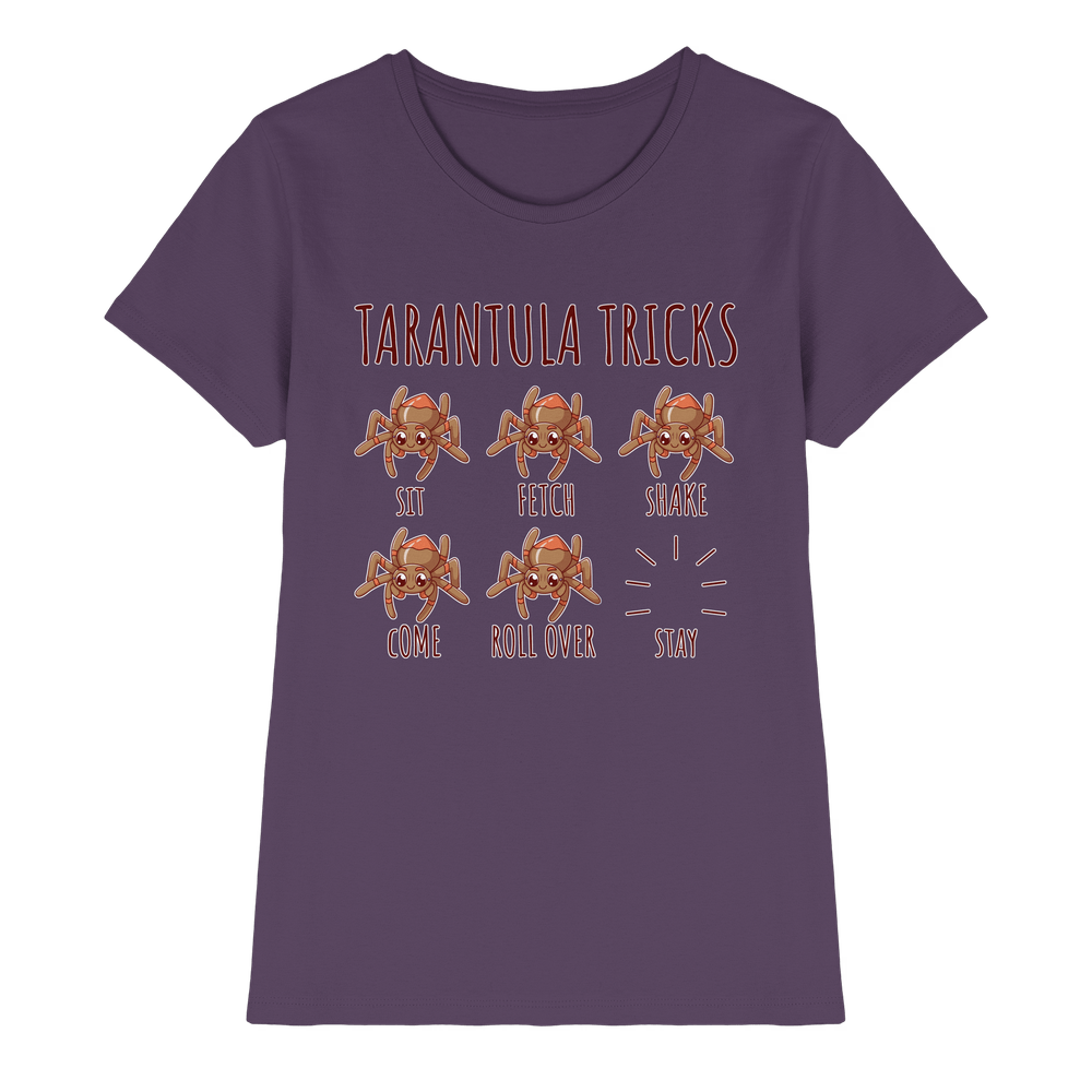 Tarantula Tricks - Sitz, Platz, bleib! - Ladies Premium Shirt – Bild 17