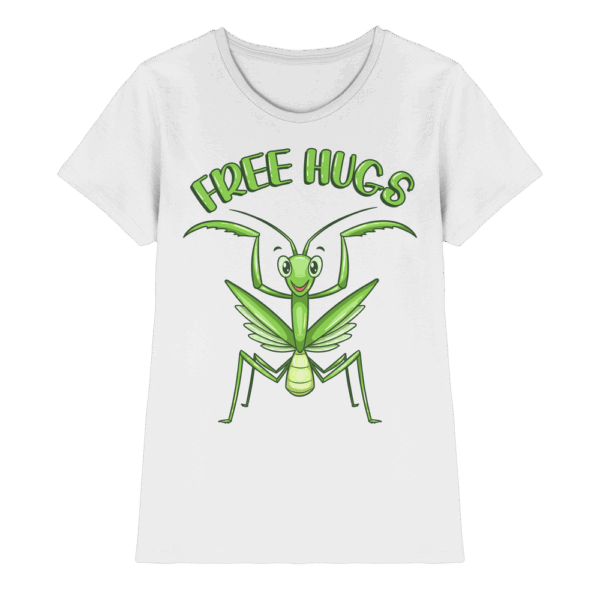 'Free Hugs' - Gottesanbeterin - Ladies Premium Shirt