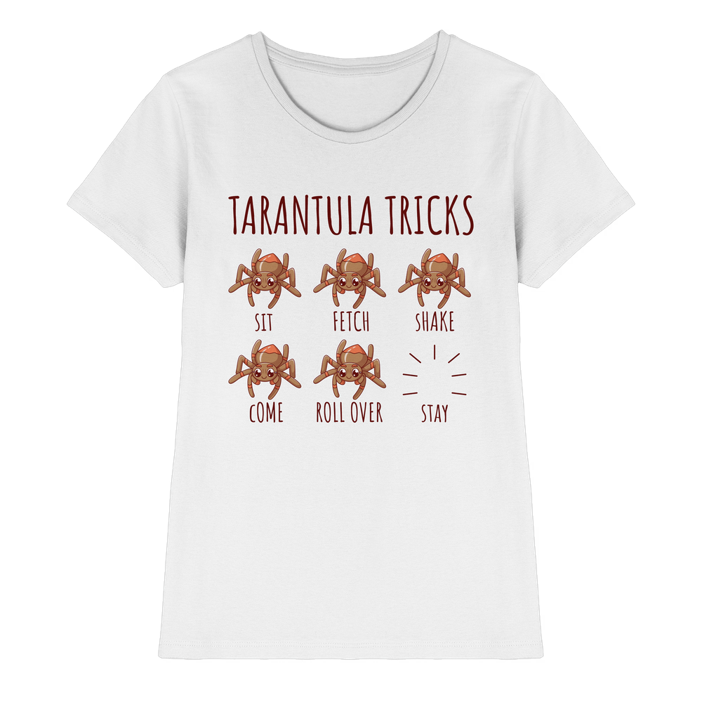 Tarantula Tricks - Sitz, Platz, bleib! - Ladies Premium Shirt – Bild 18