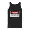 Warnschild: Danger! Do not touch this! - Ladies Tank-Top