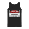 Warnschild: Danger! Venomous Snake Keeper! - Ladies Tank-Top