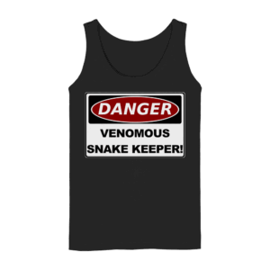 Warnschild: Danger! Venomous Snake Keeper! - Ladies Tank-Top
