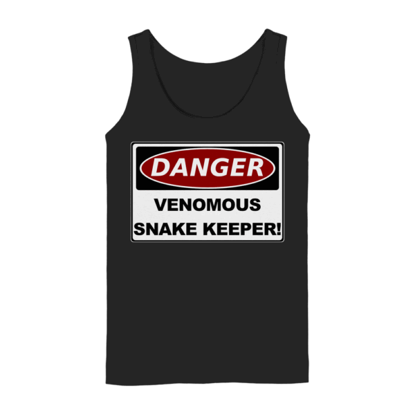 Warnschild: Danger! Venomous Snake Keeper! - Ladies Tank-Top