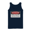Warnschild: Danger! Do not touch this! - Ladies Tank-Top