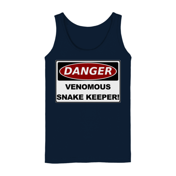 Warnschild: Danger! Venomous Snake Keeper! - Ladies Tank-Top