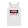 Warnschild: Danger! Do not touch this! - Ladies Tank-Top