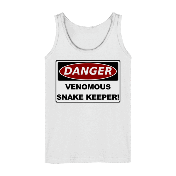 Warnschild: Danger! Venomous Snake Keeper! - Ladies Tank-Top