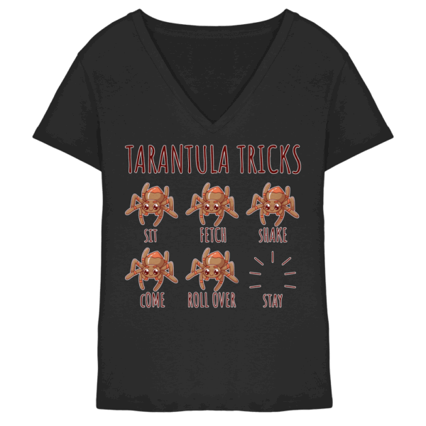 Tarantula Tricks - Sitz, Platz, bleib! - Ladies V-Neck Shirt