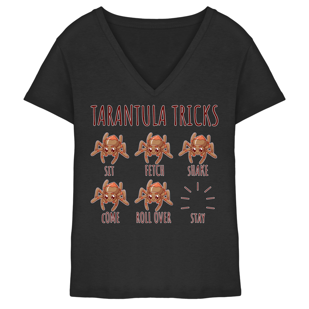 Tarantula Tricks - Sitz, Platz, bleib! - Ladies V-Neck Shirt