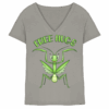 'Free Hugs' - Gottesanbeterin - Ladies V-Neck Shirt