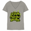 Liliths Colorful Garden Graffiti Logo - Ladies V-Neck Shirt