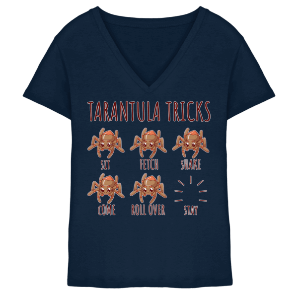 Tarantula Tricks - Sitz, Platz, bleib! - Ladies V-Neck Shirt