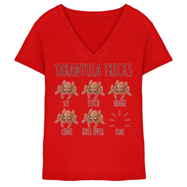 Tarantula Tricks - Sitz, Platz, bleib! - Ladies V-Neck Shirt