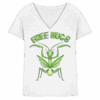 'Free Hugs' - Gottesanbeterin - Ladies V-Neck Shirt