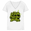 Liliths Colorful Garden Graffiti Logo - Ladies V-Neck Shirt