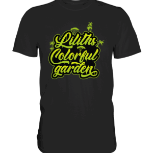front-premium-shirt-272727-558x-4.png Liliths Colorful Garden Graffiti Logo - Premium Shirt