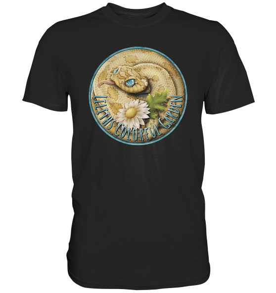 Liliths Colorful Garden Logo ‚Yogi‘ – Premium Shirt