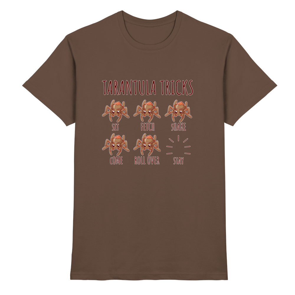 Tarantula Tricks - Sitz, Platz, bleib! - Premium Shirt – Bild 10