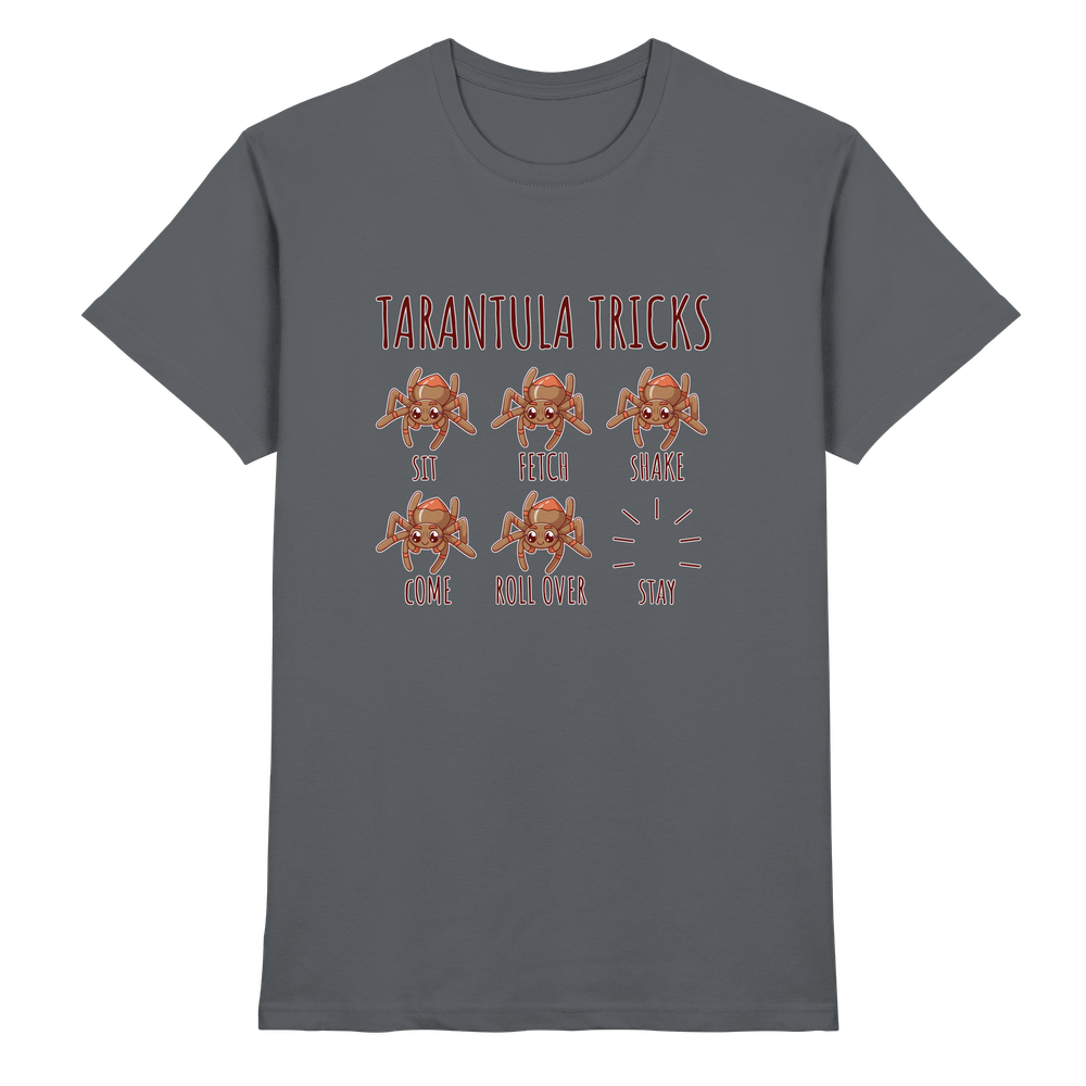 Tarantula Tricks - Sitz, Platz, bleib! - Premium Shirt – Bild 12
