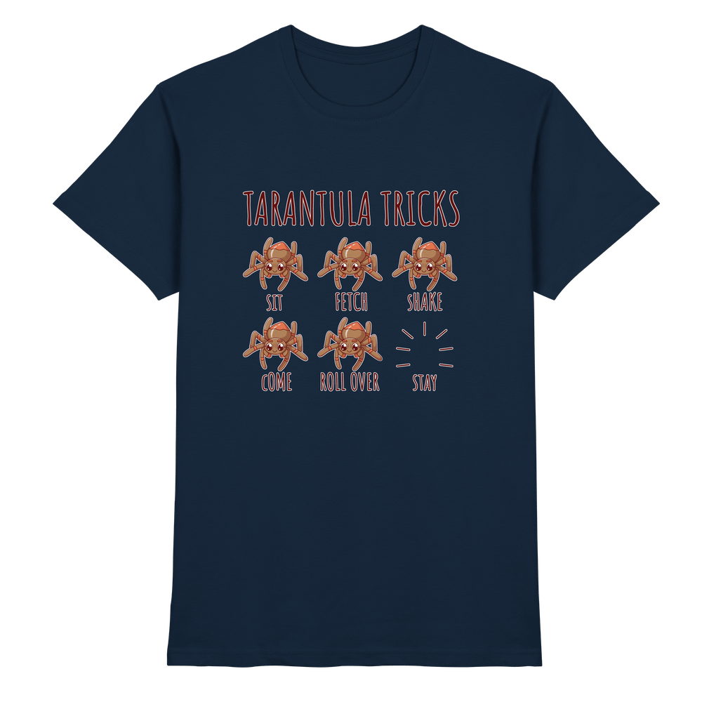 Tarantula Tricks - Sitz, Platz, bleib! - Premium Shirt – Bild 13