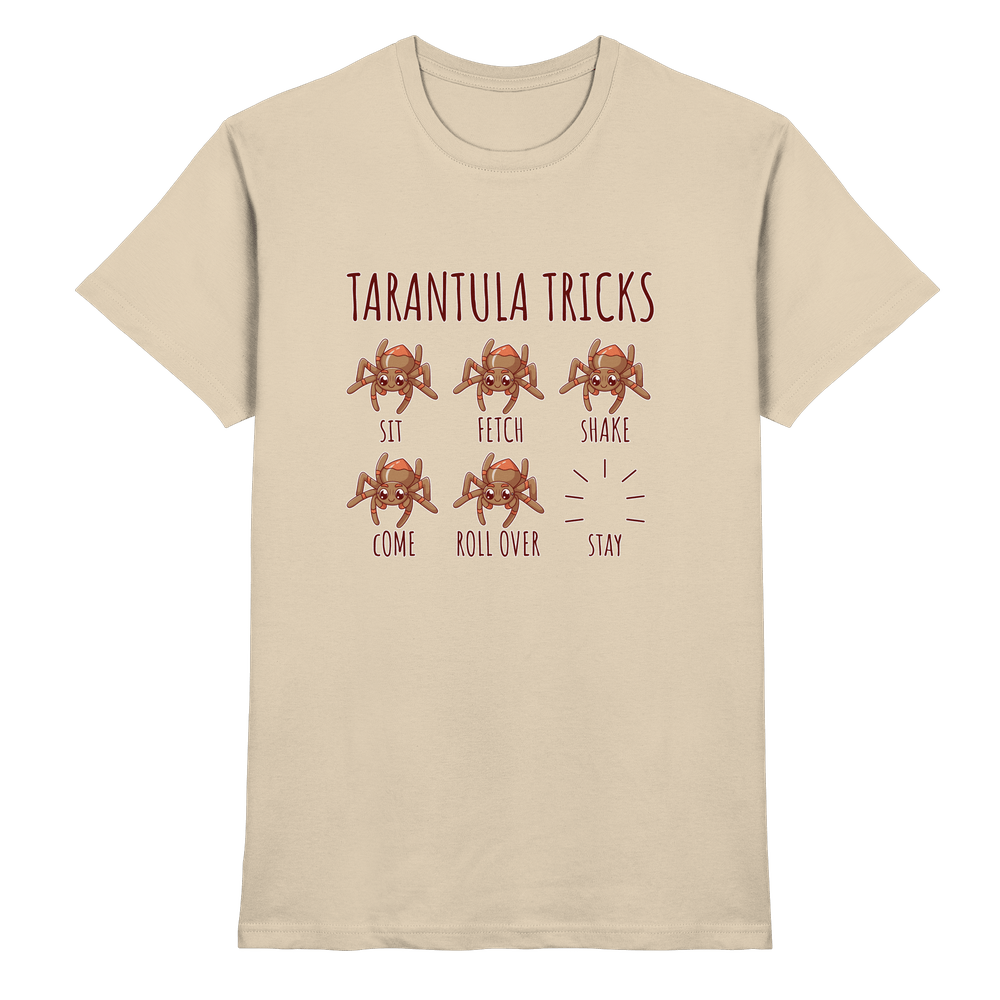 Tarantula Tricks - Sitz, Platz, bleib! - Premium Shirt – Bild 14