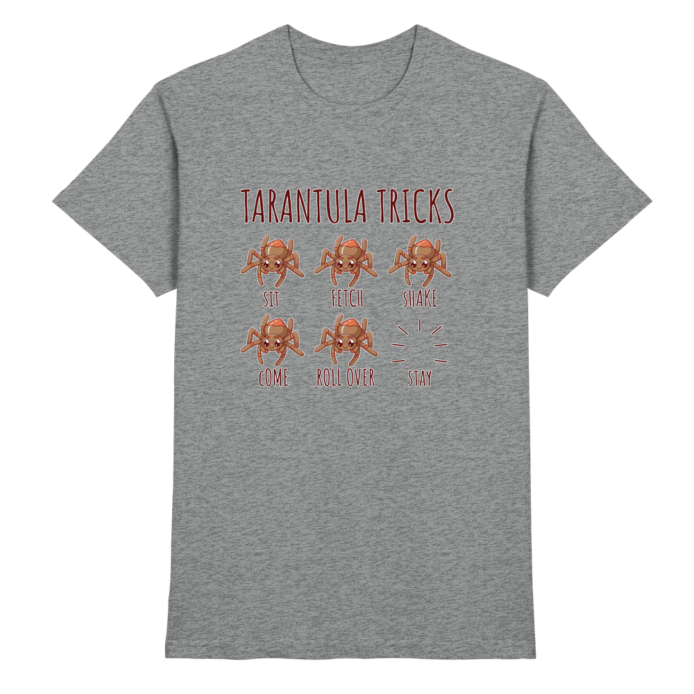 Tarantula Tricks - Sitz, Platz, bleib! - Premium Shirt – Bild 17