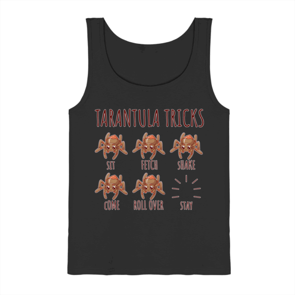 front-tank-top-black-262-cea1-1000x.png Tarantula Tricks - Sitz, Platz, bleib! - Tank-Top