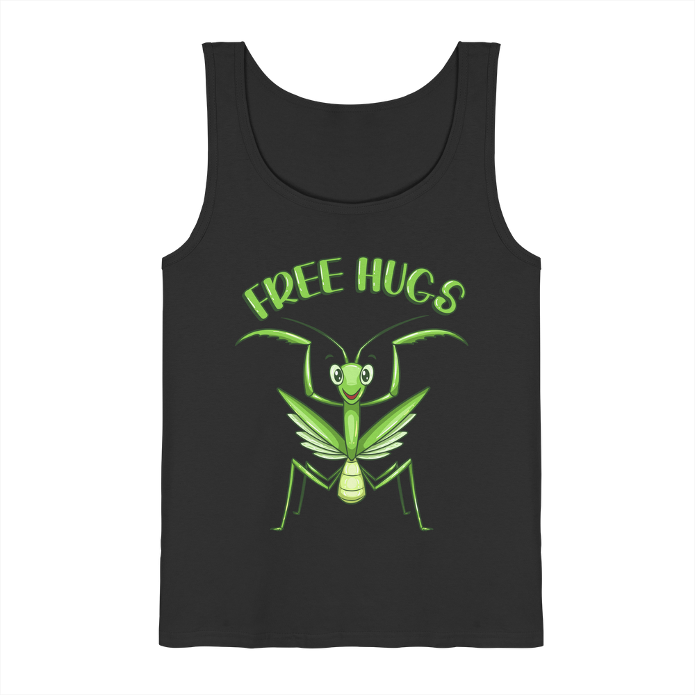 ‚Free Hugs‘ – Gottesanbeterin – Tank-Top Unisex/Herren