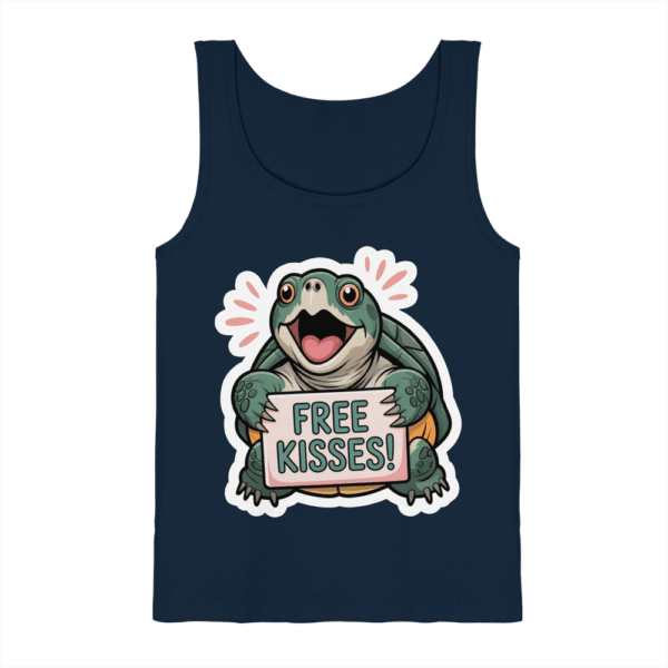 Schnappschildkröte 'Free Kisses!' - Tank-Top Unisex/Herren