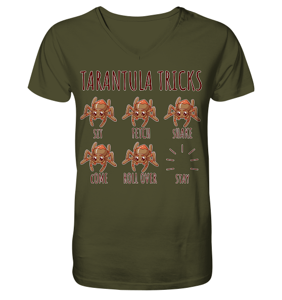 Tarantula Tricks - Sitz, Platz, bleib! - V-Neck Shirt
