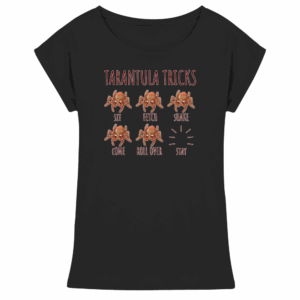Tarantula Tricks - Sitz, Platz, bleib! - Womens Extended Shoulder T-Shirt