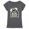 Schnappschildkröte 'Free Kisses!' - Womens Extended Shoulder T-Shirt